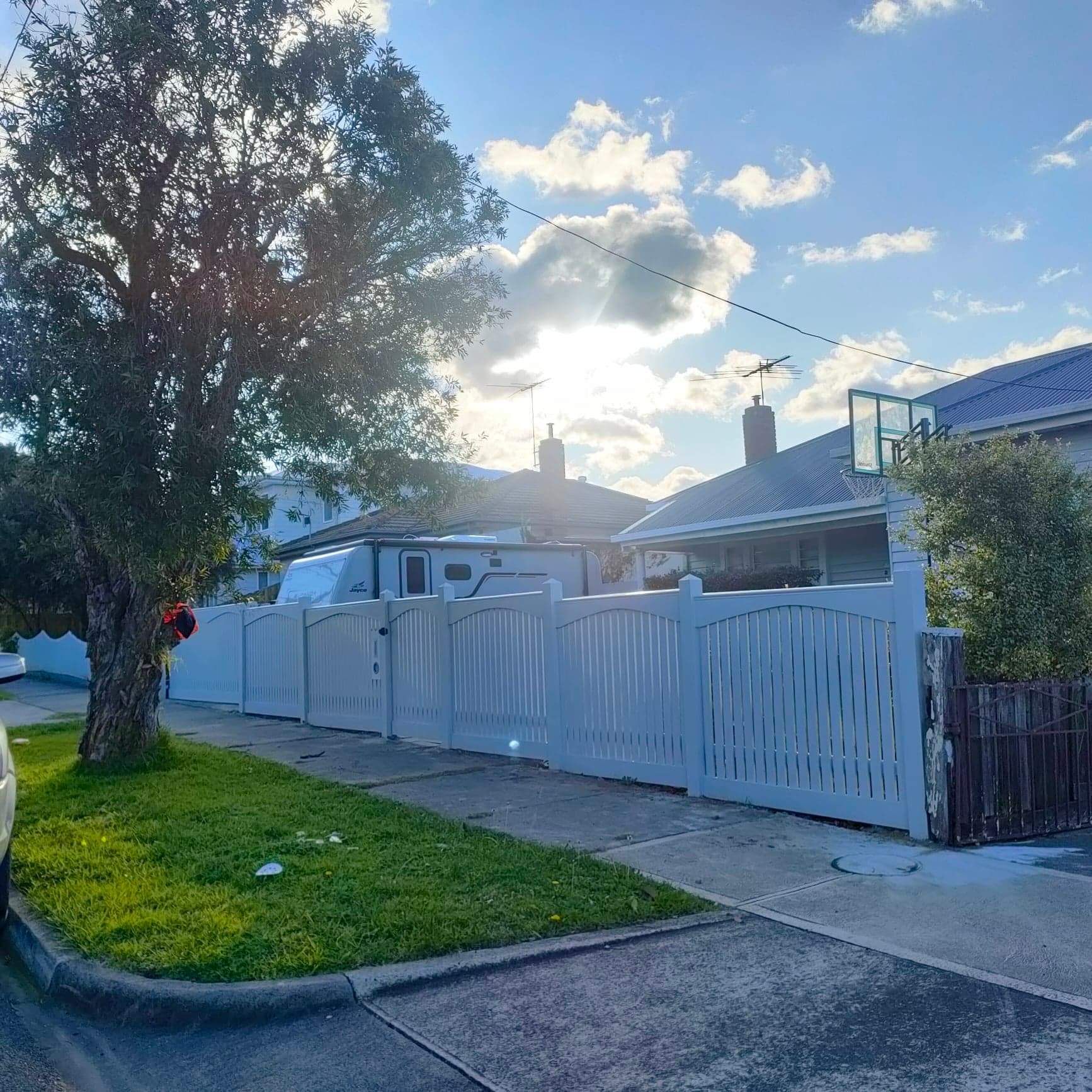 timber boundary fences Melbourne