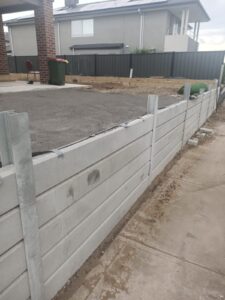 Professional Retaining Wall and Boundary Solution project in Lalor Melbourne