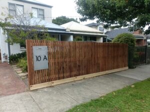 Durable steel and timber materials used in premium modern fencing solutions