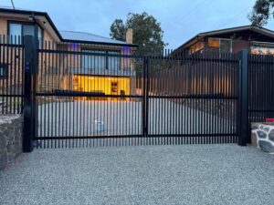 Beautiful residential boundary layout installed by professional fencing contractors in Melbourne