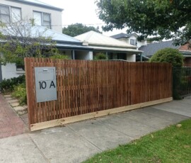 Durable steel and timber materials used in premium modern fencing solutions