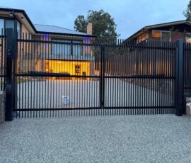 Beautiful residential boundary layout installed by professional fencing contractors in Melbourne